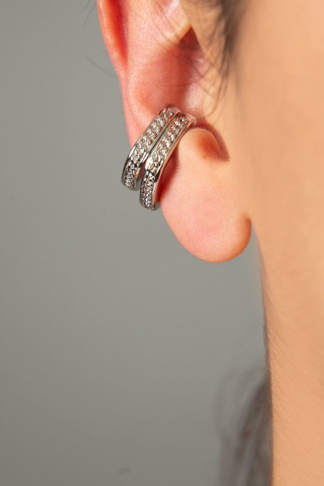 Heliophilia Silver CKP9101 Pendientes de Metal Multicolor